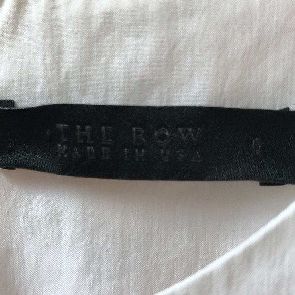 The Row White Cotton Poplin Midi Dress Resort 2015 - Picture 10 of 10